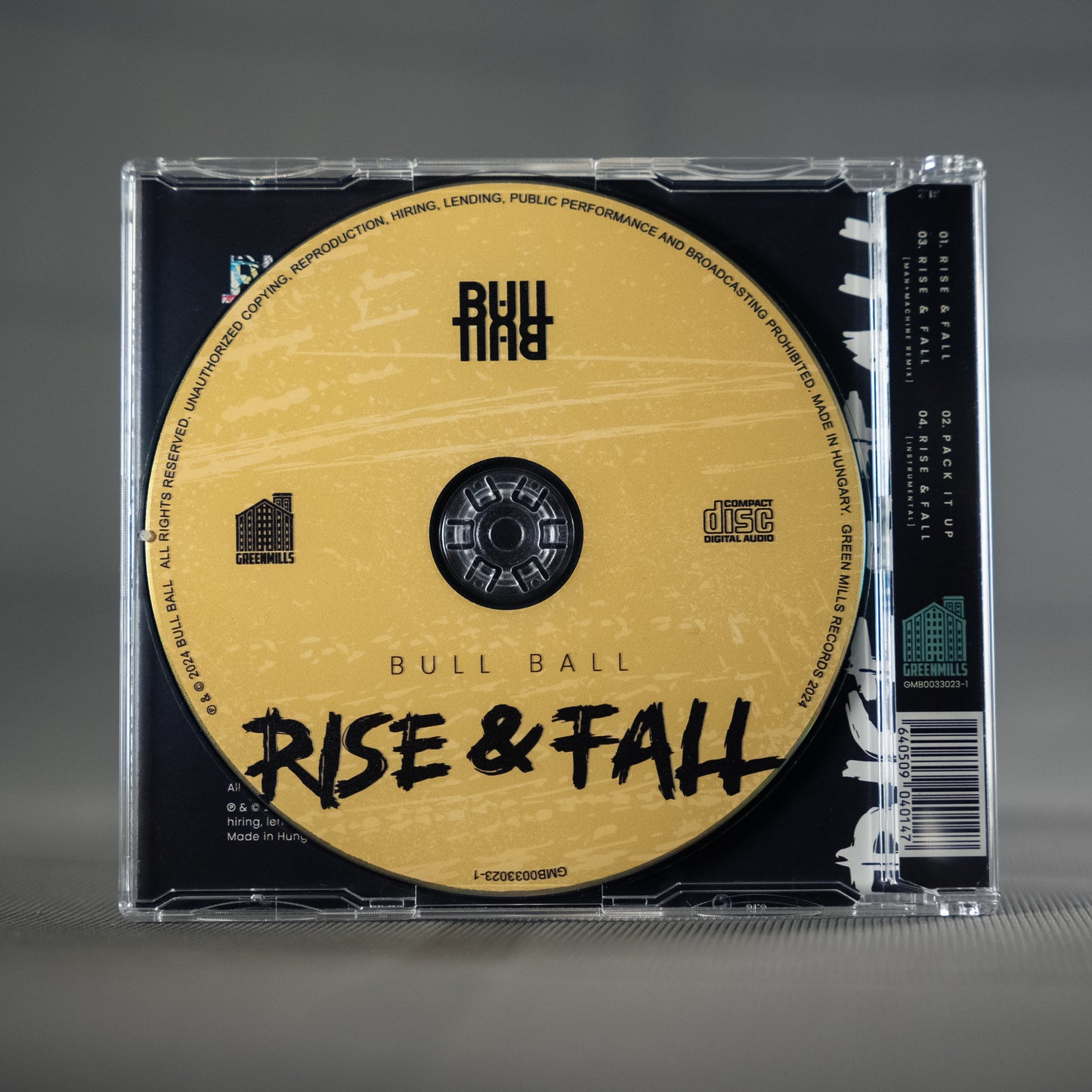 Bull Ball - Rise & Fall maxi CD