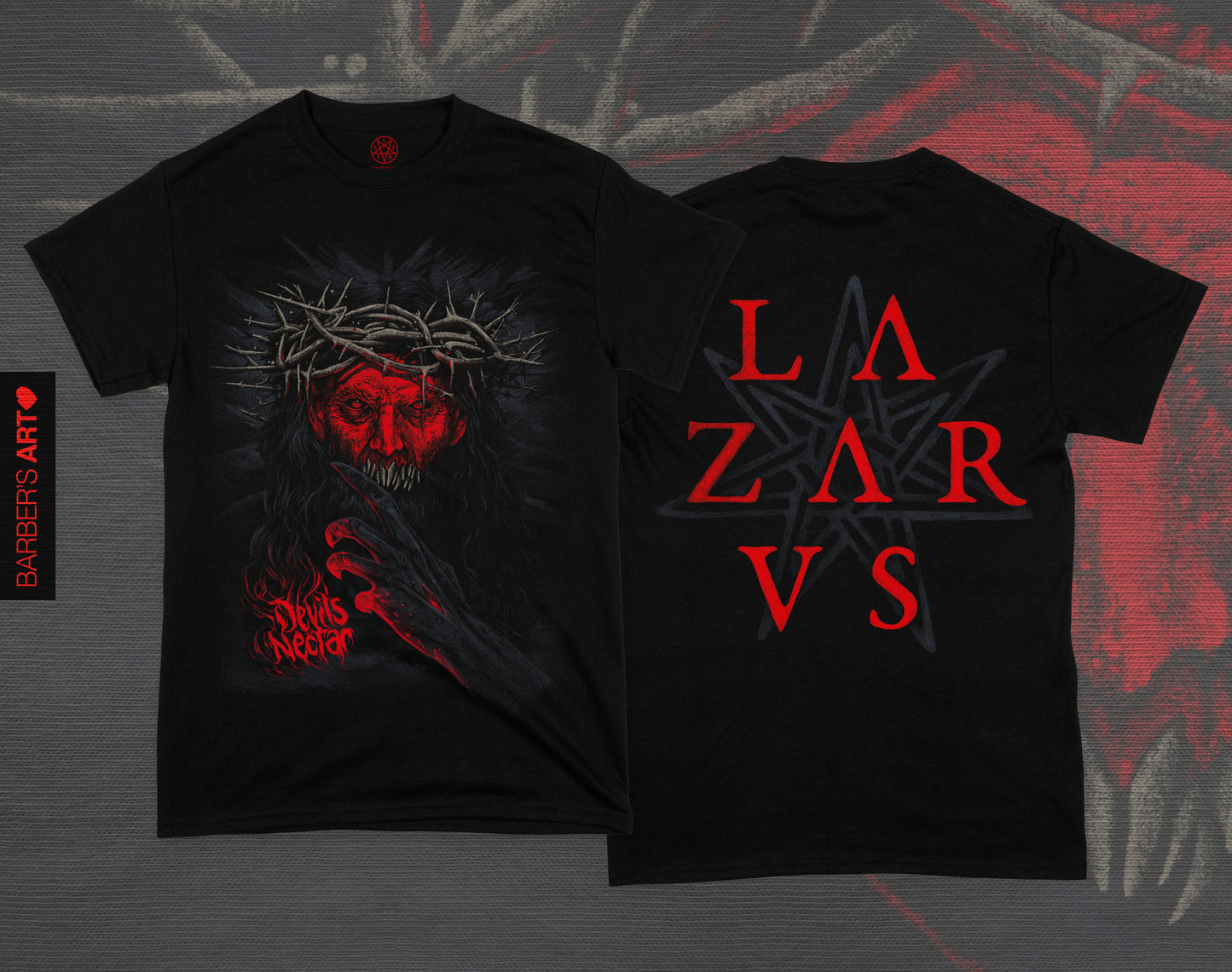 LAZARVS DEVIL'S NECTAR T-SHIRT