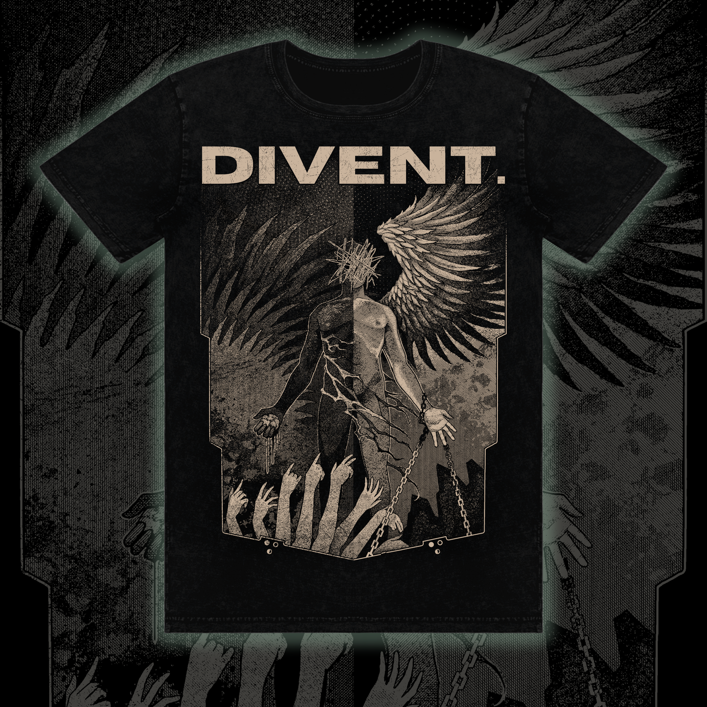 Divent.Lassan x Káin póló