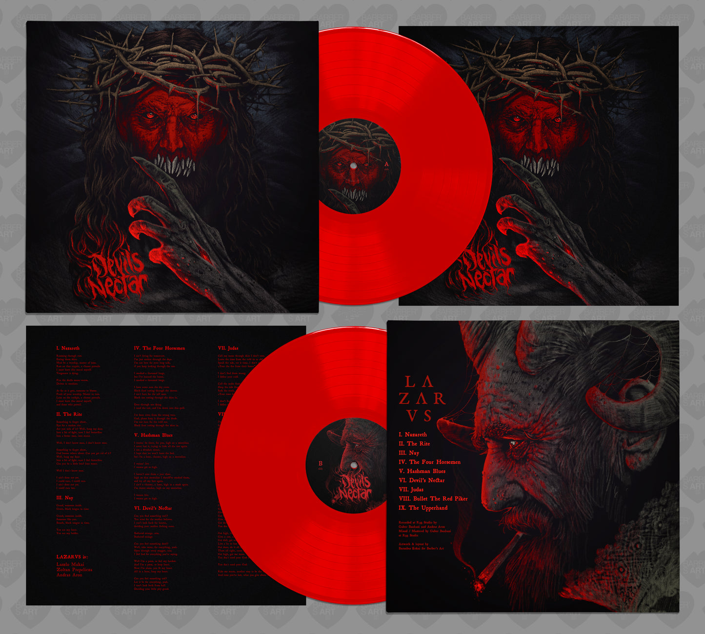 LAZARVS 'DEVIL'S NECTAR' VINYL 10TH ANNIVERSARY