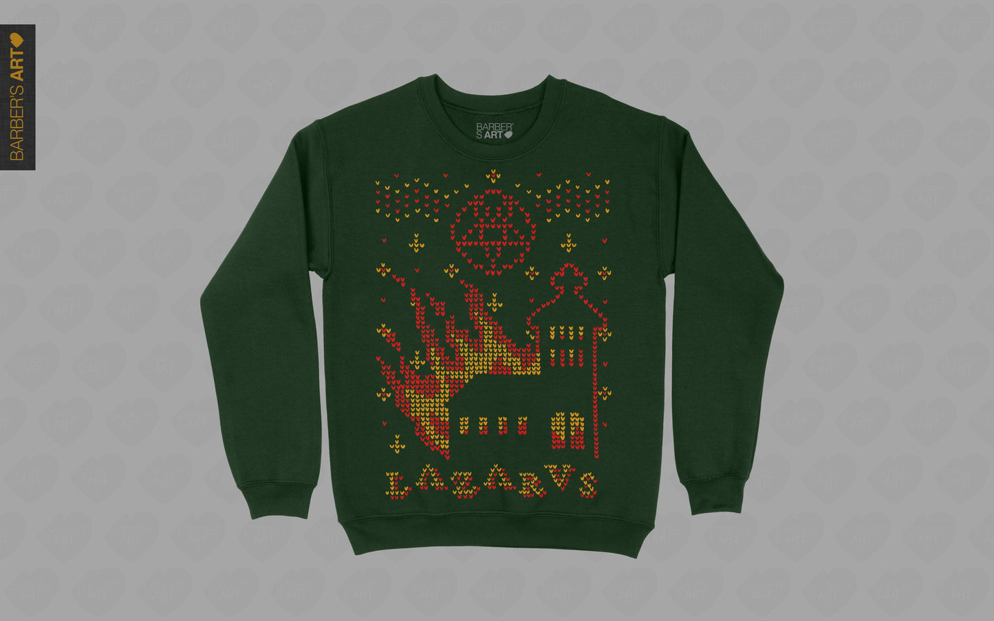 LAZARVS 'X-MAS GREEN' CREWNECK